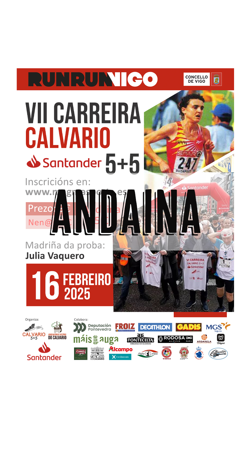 CALVARIO 5+5 BANCO SANTANDER ANDAINA 2025