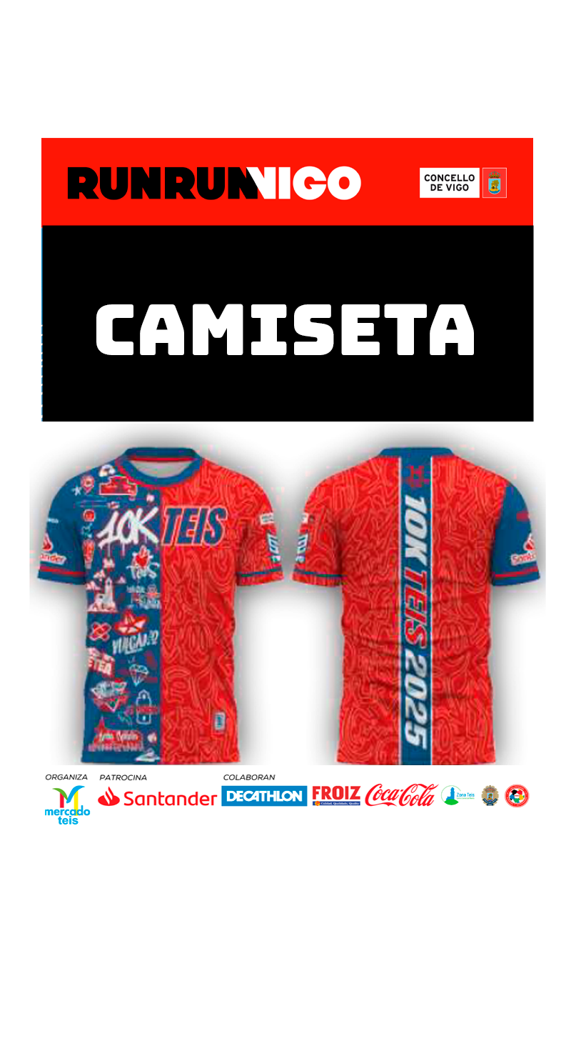 VENTA CAMISETA TEIS