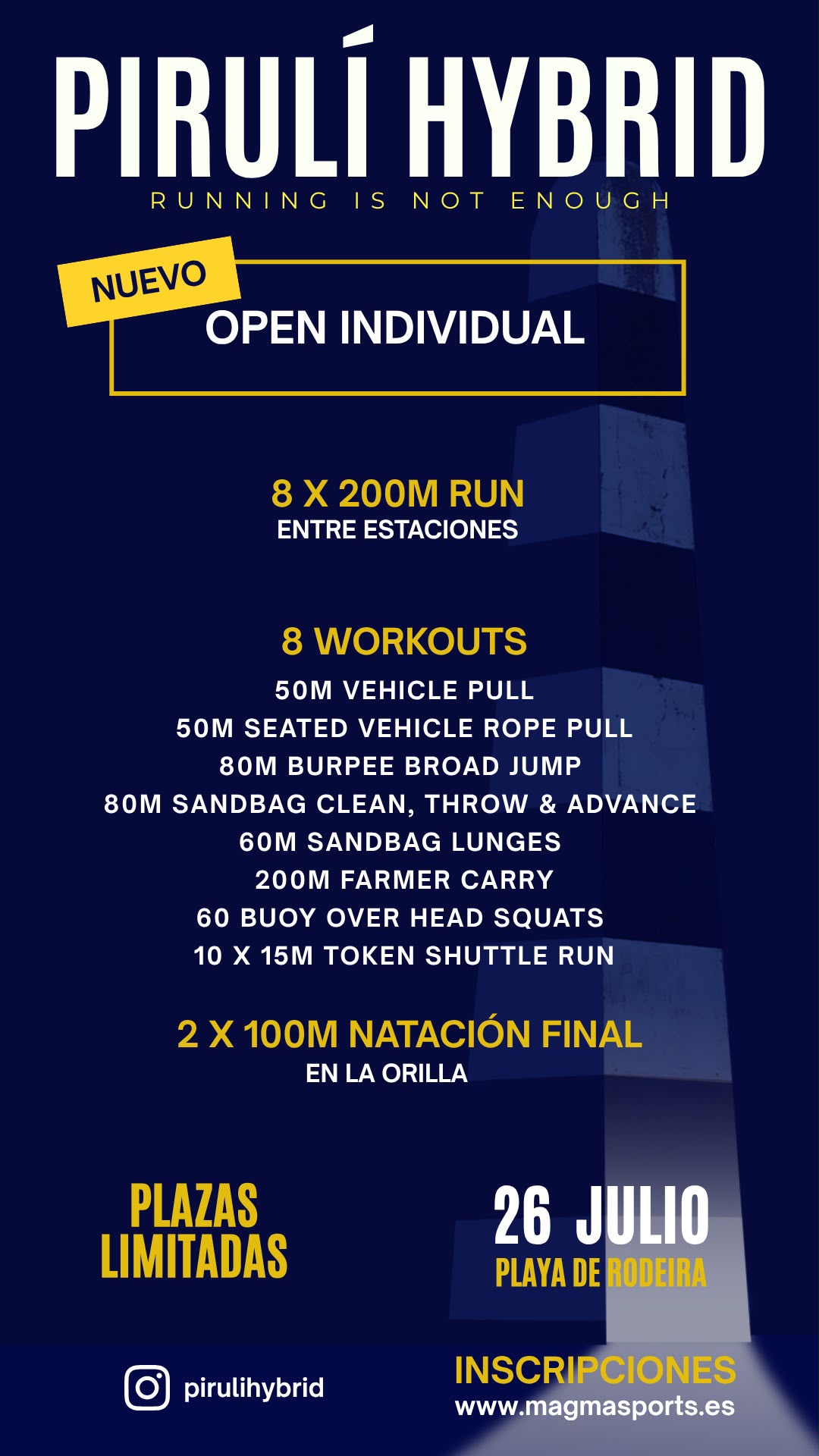 Inscripción categoría individual masculina 2026