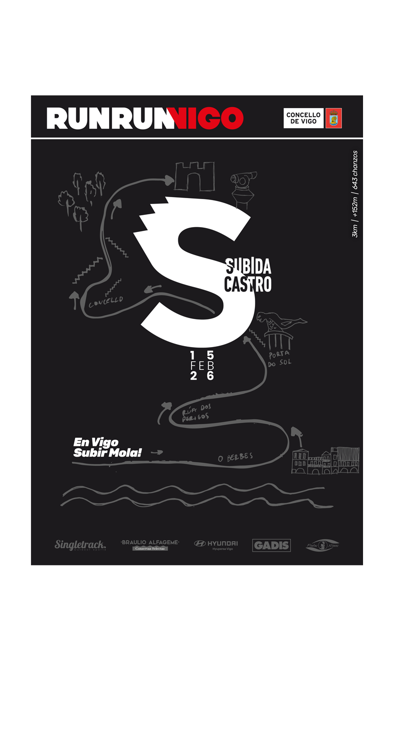 SUBIDA AO CASTRO - CATEGORÍAS SUB 20 E INFERIORES