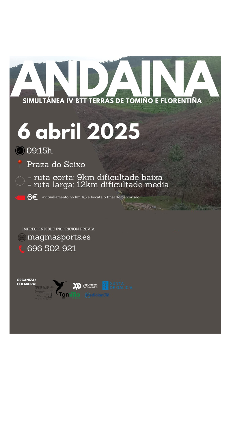 ANDAINA TERRAS DE TOMIÑO E FLORENTIÑA