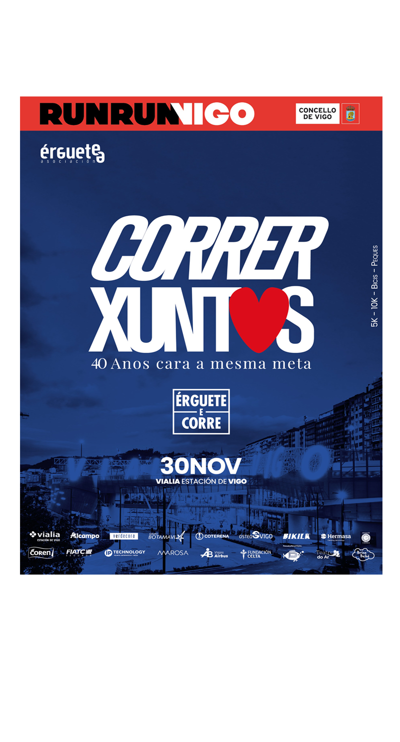 ÉRGUETE E CORRE INFANTIL